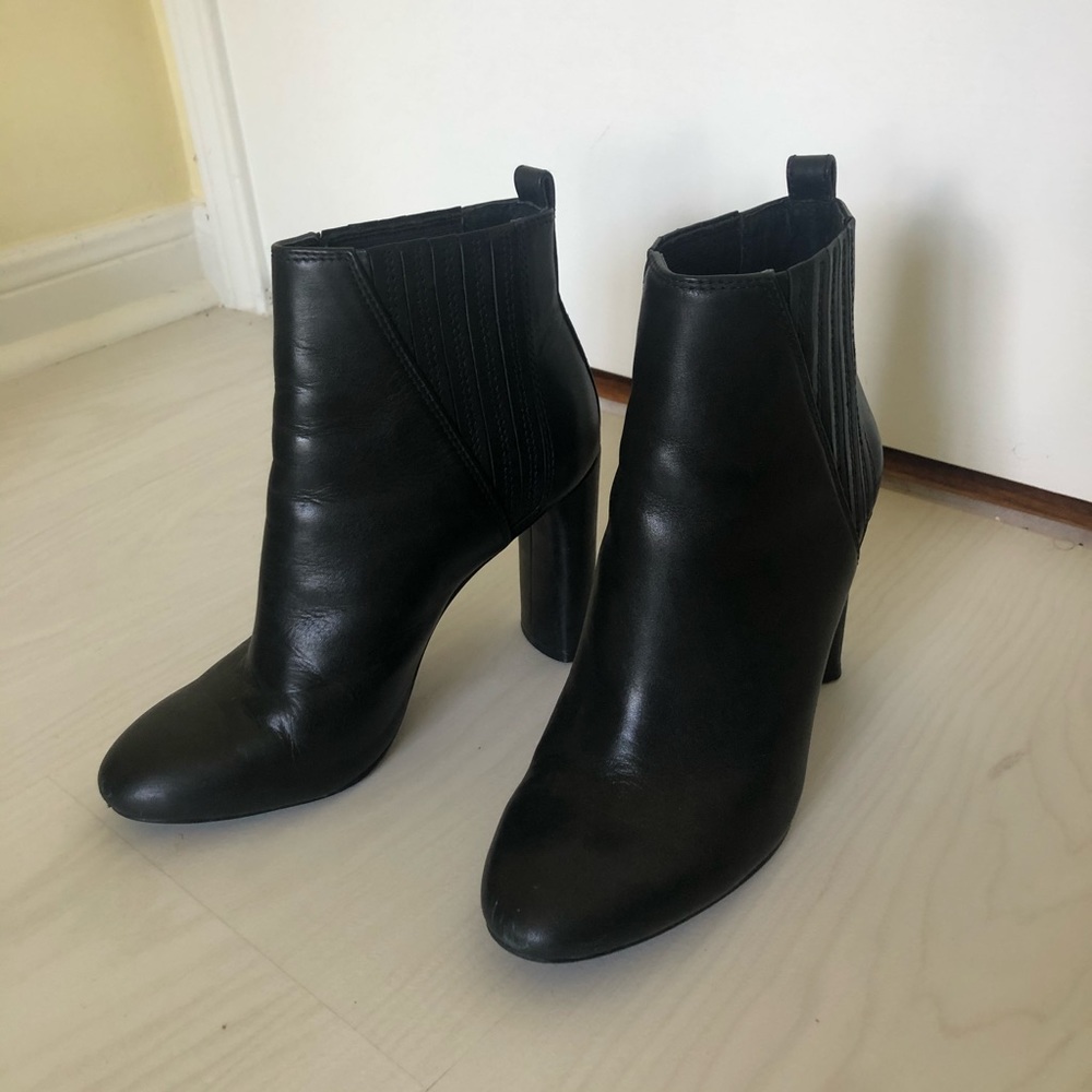 Vince Camuto Black Heeled Bootie